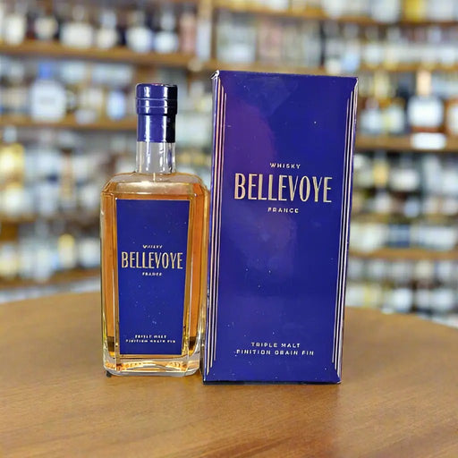 Bellevoye Bleu Triple Malt French Whisky - Finition Grain Fin 700ml Murukali.com