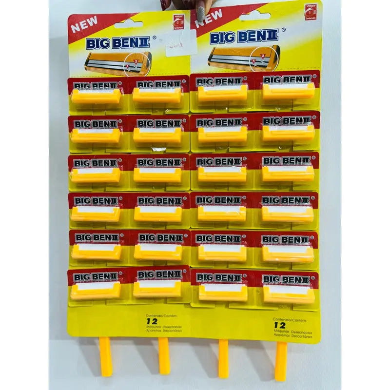 Big Ben II Disposable Shaving Razors – Set of 12pcs Murukali.com