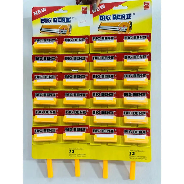 Big Ben II Disposable Shaving Razors – Set of 12pcs Murukali.com