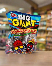 Big Giant Tongue Painters Blue Candy – Assorted Flavors Pack 50pcs Murukali.com