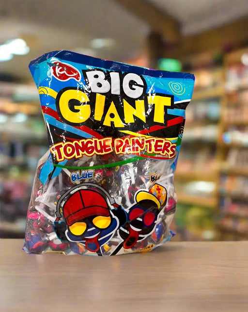 Big Giant Tongue Painters Blue Candy – Assorted Flavors Pack 50pcs Murukali.com