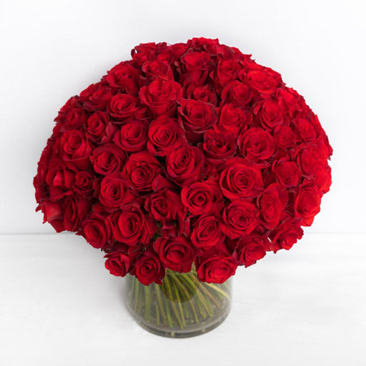 Big Vase&Flowers Valentine Gift for Grand Parents murukali.com