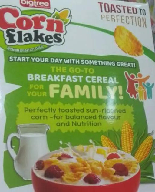 Bigtree Corn Flakes – 500g Premium Breakfast Cereal Murukali.com