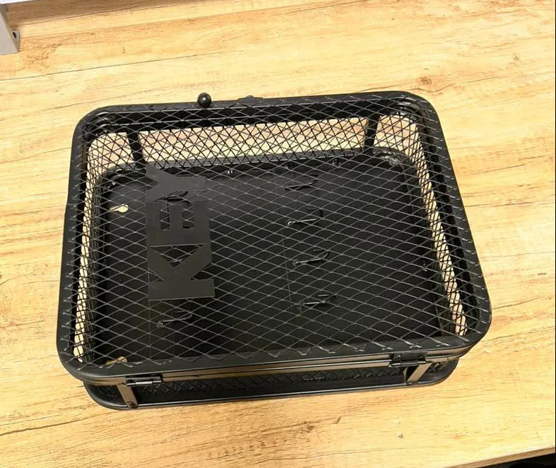 Black Mesh Metal Wall Key Holder Organizer Murukali.com