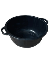 Black Plastic Basin 20L murukali.com