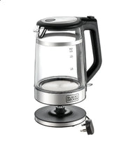 Black & Decker  Double Wall Glass Cordless Kettle 1.7L Murukali.com
