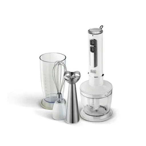 Black+Decker 4-in-1 Hand Blender with Chopper and Whisk Murukali.com
