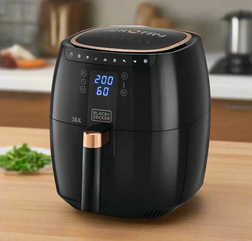 Black+Decker  Digital Air Fryer  7-in-1  Capacity 3.9L/XL 5.5L Murukali.com