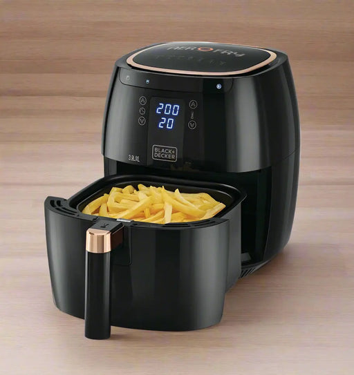 Black+Decker  Digital Air Fryer  7-in-1  Capacity 3.9L/XL 5.5L Murukali.com