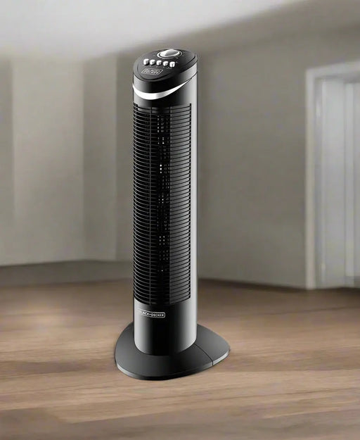 Black+Decker Tower Fan With Timer 50watt Tropical Motor Murukali.com