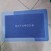 Blue Bathroom Mat Anti Slip Murukali.com