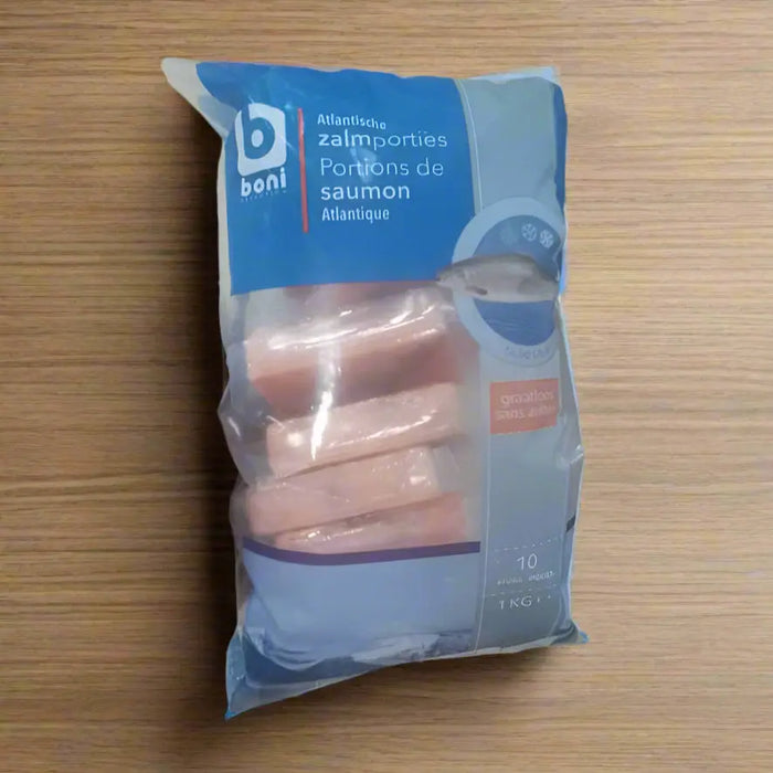 Boni Atlantic Salmon Portions – 1kg Murukali.com