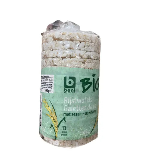 Boni Bio Rijstwafels Galettes de riz met sesam - au sésame 100g Murukali.com