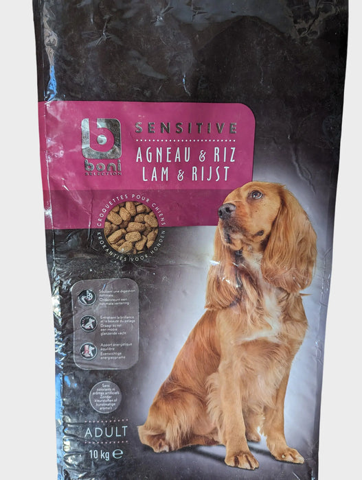 Boni Sensitive Agneau&Riz Lam&Risst/ Croquettes Pour Chiens 10kg murukali.com