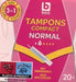Boni Tampons Compact Normal 20pcs Murukali.com