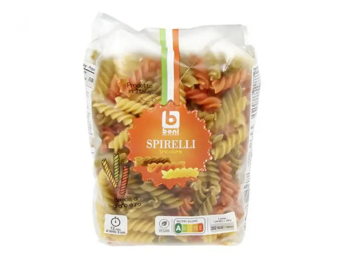 Boni spirelli Tricolore 500g murukali.com