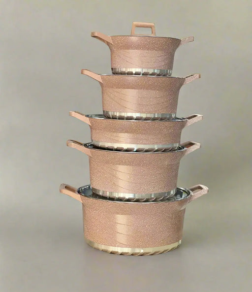 Bosch 5-Piece Granite Non-Stick Cookware Set Murukali.com