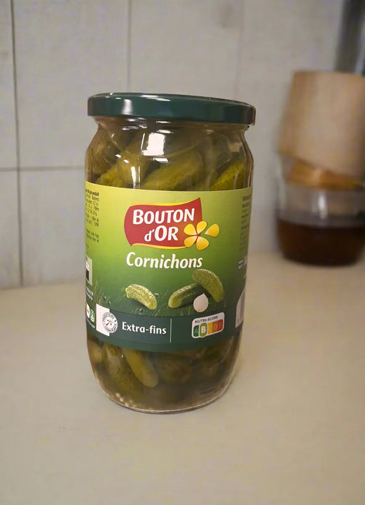 Bouton d'Or Cornichons Extra-Fins 680g Murukali.com