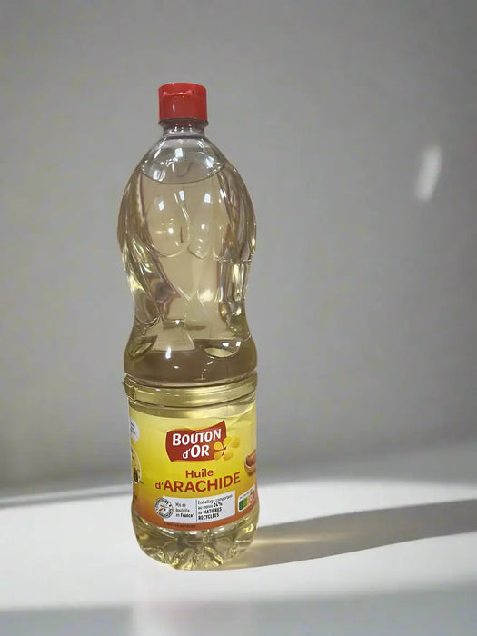 Bouton d’Or Huile d’Arachide Peanut Oil 1L Murukali.com