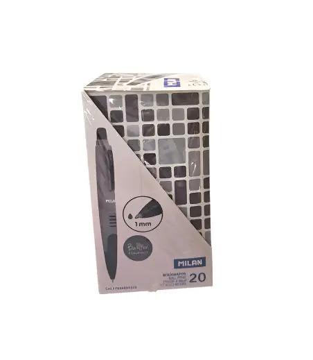 Box of Milan Compact Ballpoint Pens 20pcs Murukali.com