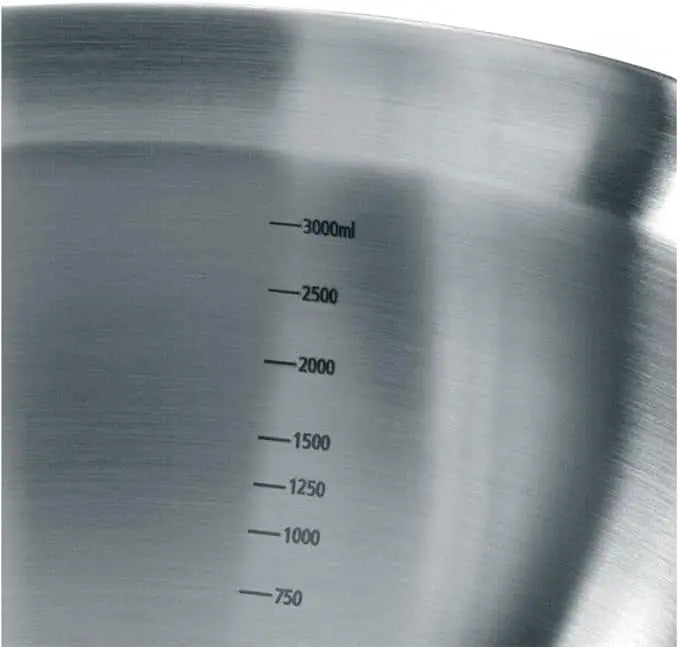 Brabantia Bake & Mix - Mixing Bowl 3 litre - Matt Steel Murukali.com