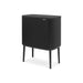 Brabantia Bo Touch Bin 36 litre Plastic Bucket Matt Black Murukali.com