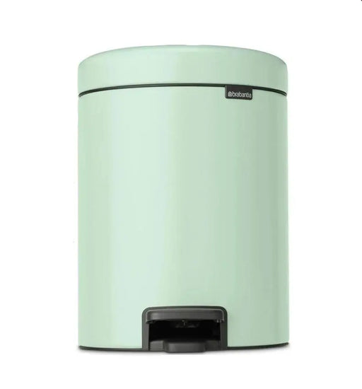 Brabantia NewIcon Pedal Bin  Plastic Bucket Jade Green 5L Murukali.com