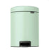 Brabantia NewIcon Pedal Bin  Plastic Bucket Jade Green 5L Murukali.com