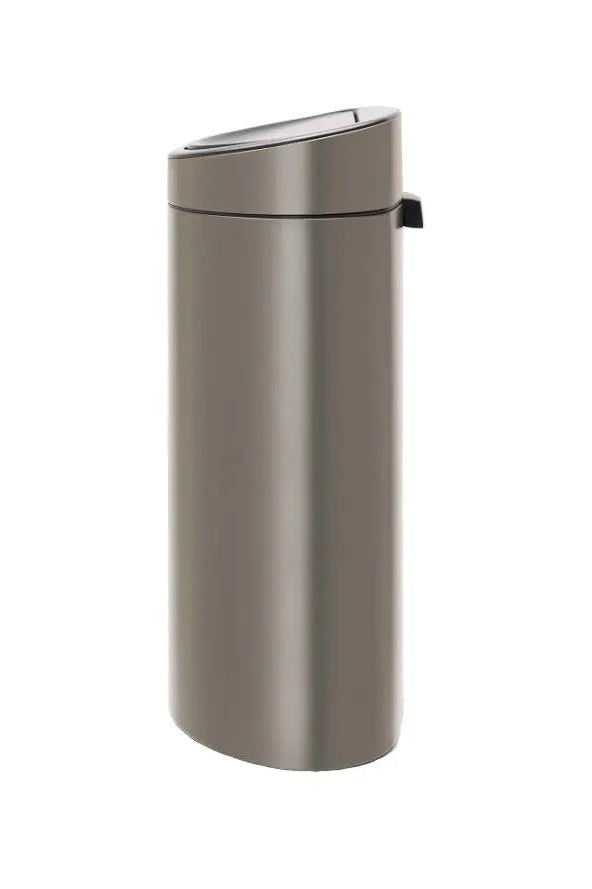 Brabantia Touch Bin New Plastic Bucket Platinum 30L Murukali.com