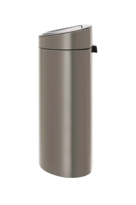Brabantia Touch Bin New Plastic Bucket Platinum 30L Murukali.com