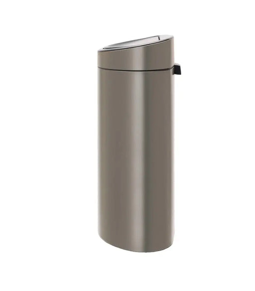 Brabantia Touch Bin New Plastic Bucket Platinum 30L Murukali.com