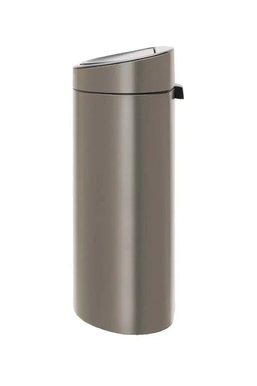 Brabantia Touch Bin New Plastic Bucket Platinum 30L Murukali.com