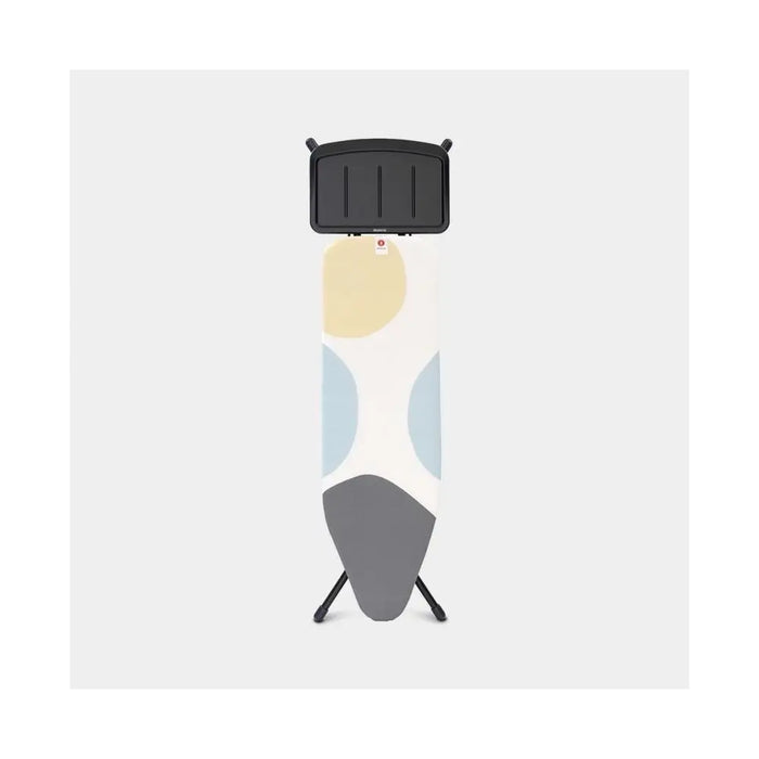 Brabantia XL Ironing Board 124x45 cm – Black Frame with Steam Unit Holder Murukali.com