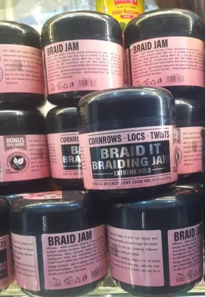 Braid It Braiding Jam  Hair Gel 300g Murukali.com