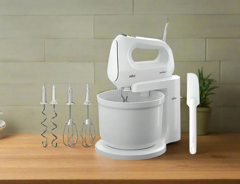Braun MultiMix 1 Hand Mixer with Stand and Bowl Murukali.com