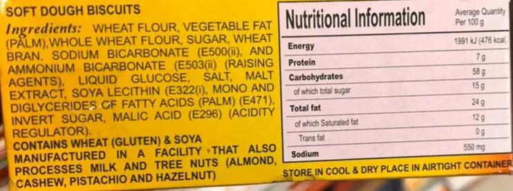 Britannia NutriChoice High-Fibre Digestive Biscuits 400g Murukali.com