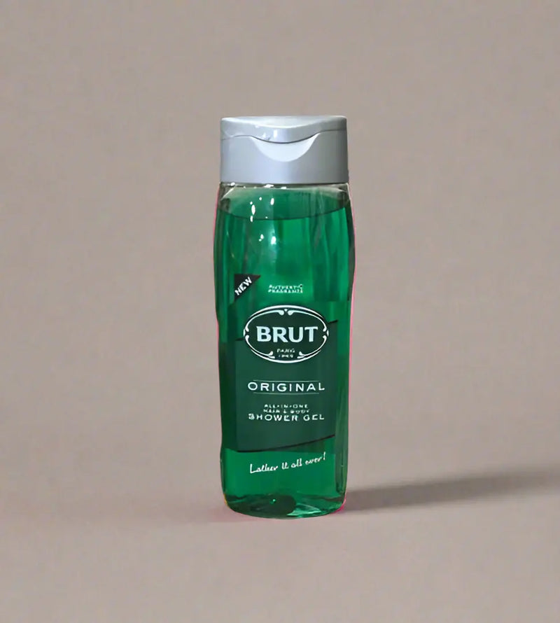 Brut Original All-In-One Hair & Body Shower Gel 500ml Murukali.com