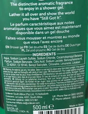 Brut Original All-In-One Hair & Body Shower Gel 500ml Murukali.com