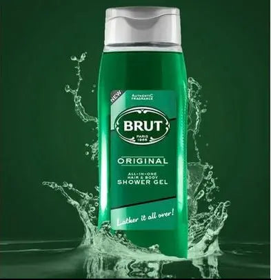 Brut Original All-In-One Hair & Body Shower Gel 500ml Murukali.com