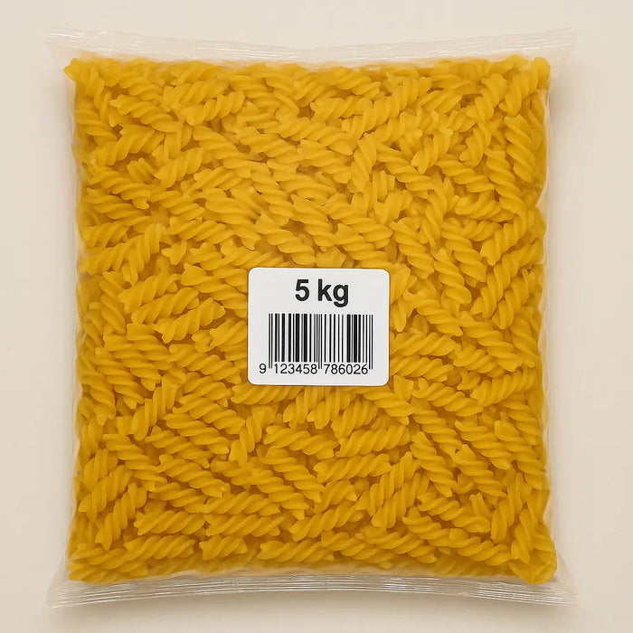 Bulk Fusilli Pasta - Premium Quality Spiral Pasta Bag 5kg Murukali.com