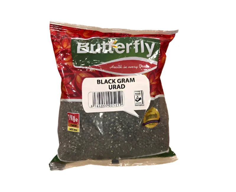 Butterfly Black Gram Urad 1kg Murukali.com
