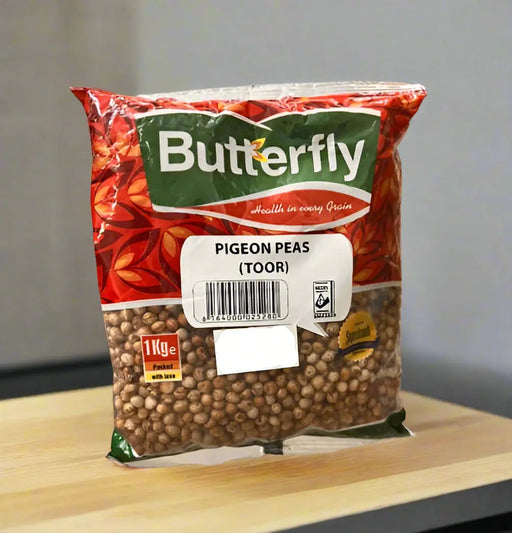 Butterfly Pigeon Peas Toor 1KG Murukali.com