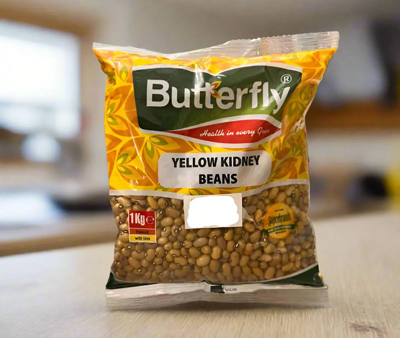 Butterfly Yellow Kidney Beans 1kg Murukali.com