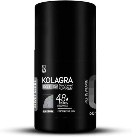 Kolagra Deodorant Roll on 60 ml for men