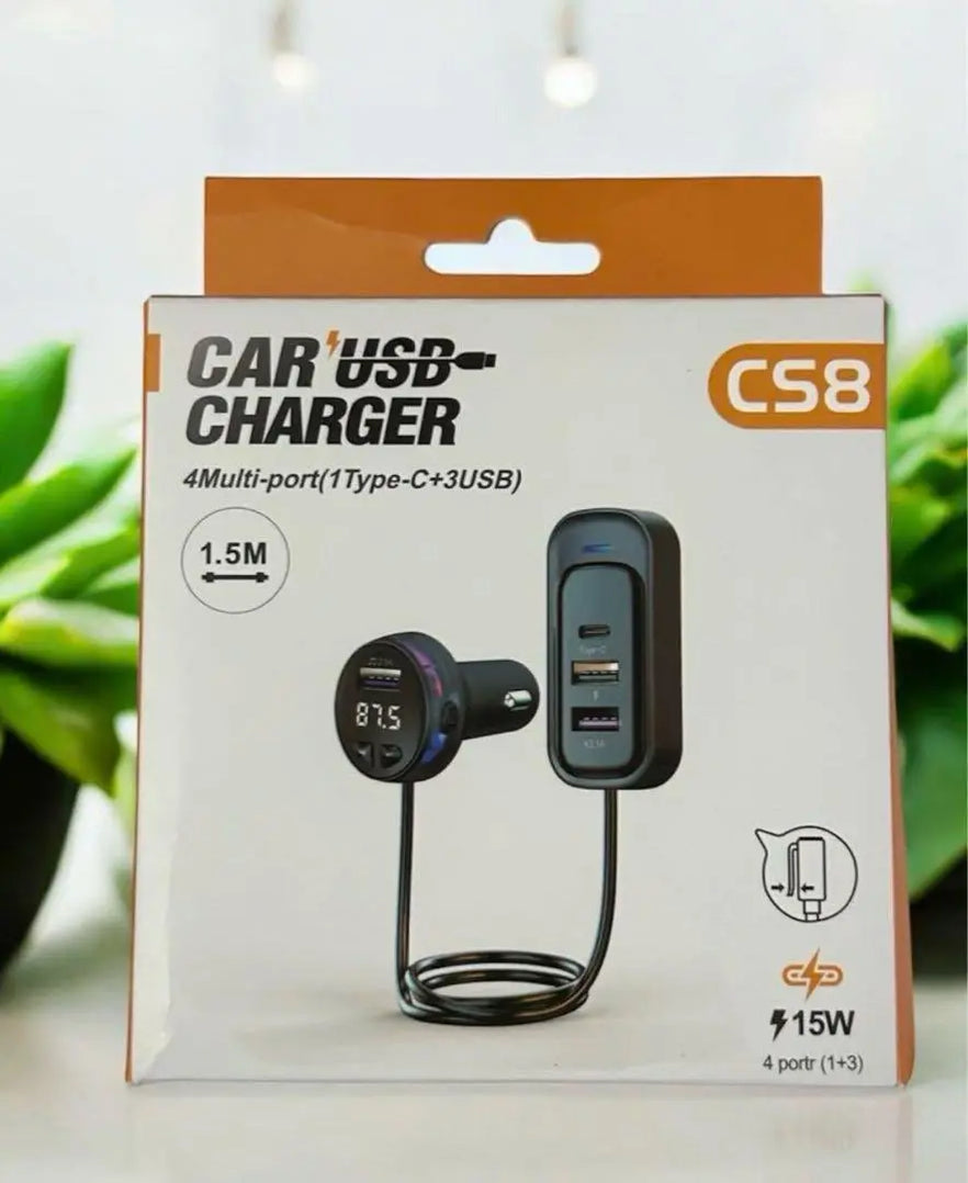 CAR USB-CHARGER CS8 - Murukali.com