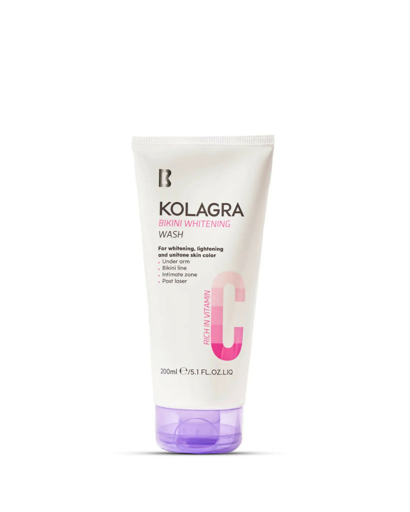 Kolagra bikini whitening wash 200 ml