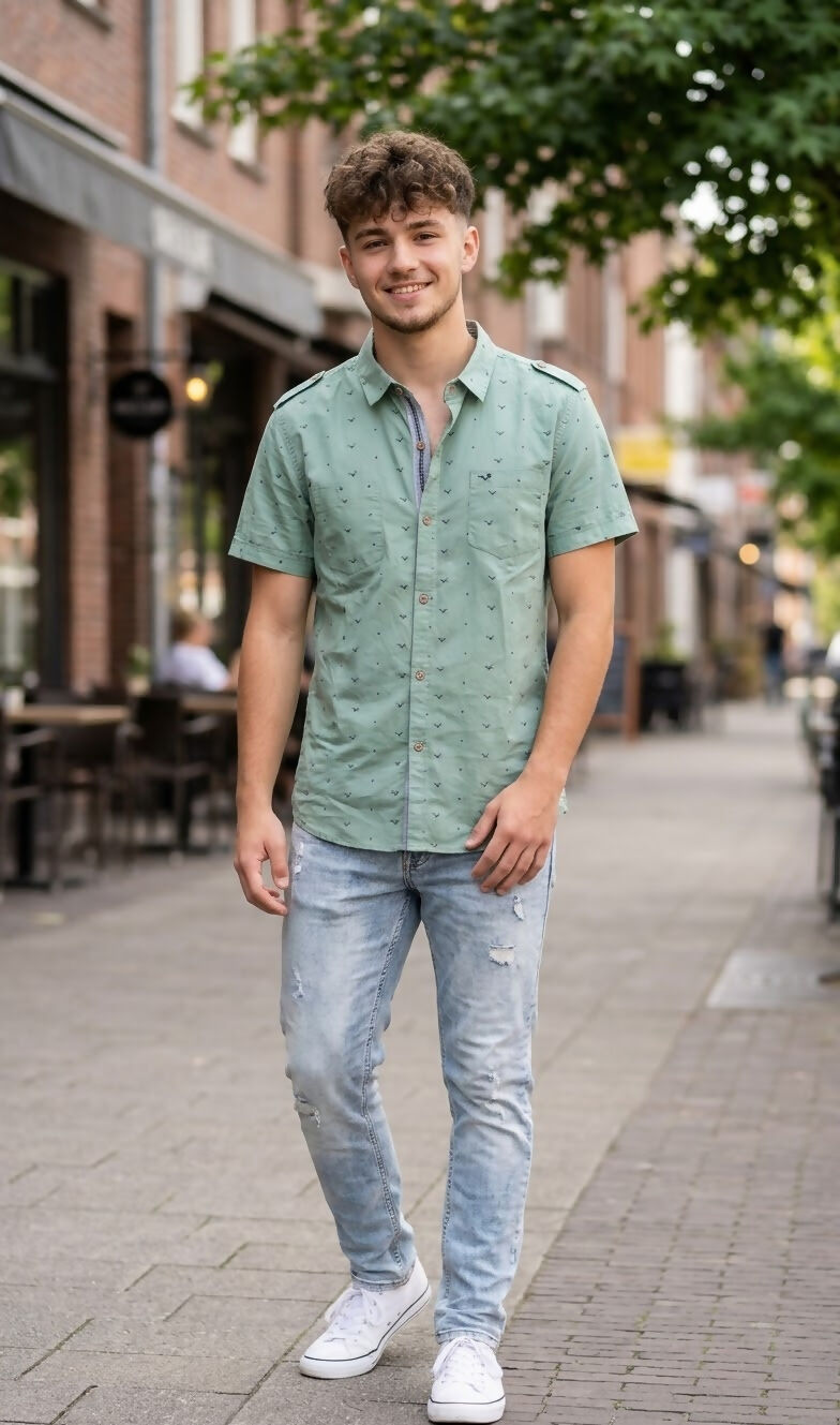 Cotton shirt for size :18 y