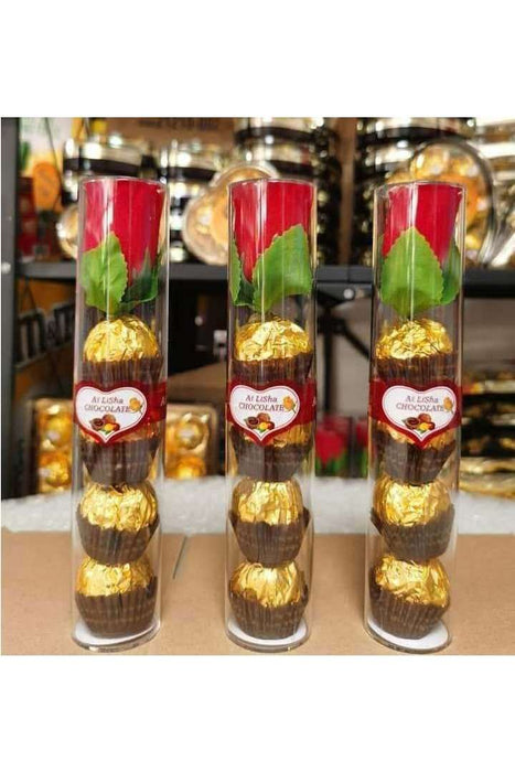 CHOCOLATE WITH ROSE SEASONAL GIFT /pc murukali.com