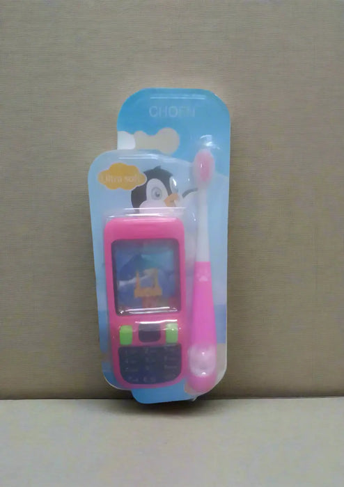 CHOFN Soft Ultra Kids Toothbrush with Toy Mobile Murukali.com