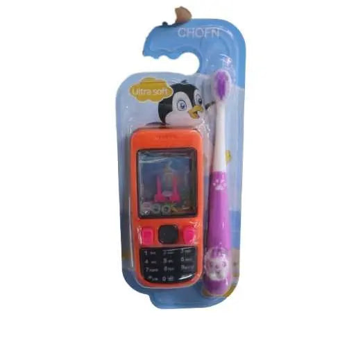 CHOFN Soft Ultra Kids Toothbrush with Toy Mobile Murukali.com